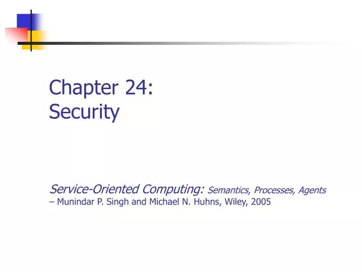 chapter 24 security