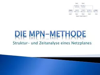 struktur und zeitanalyse eines netzplanes