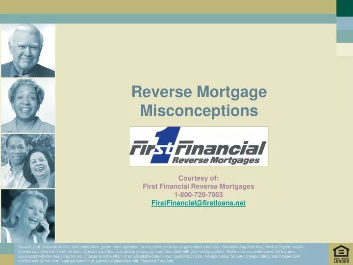 reverse mortgage misconceptions