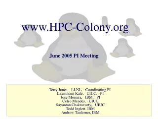 HPC-Colony