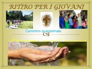 ritiro per i giovani
