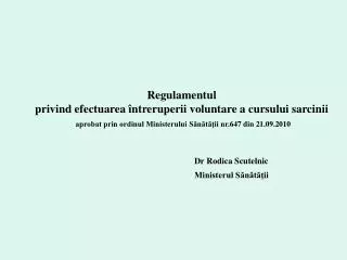 dr rodica scutelnic ministerul s n t ii