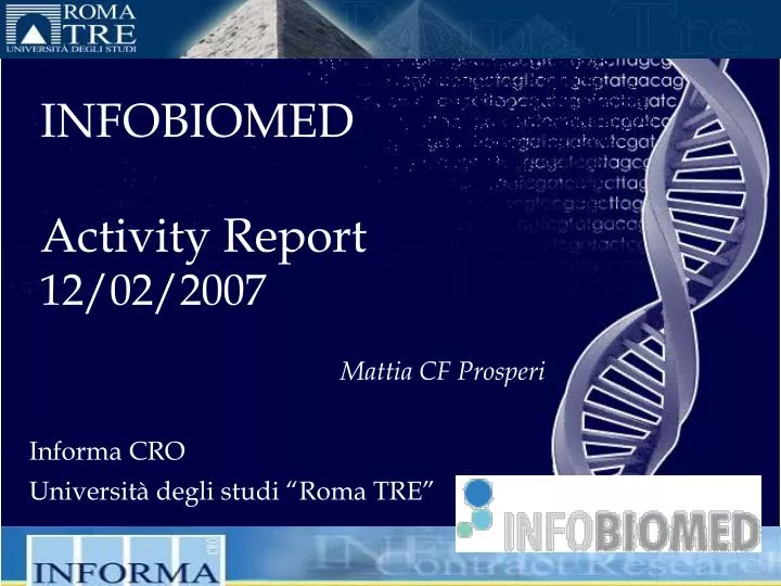 mattia cf prosperi informa cro universit degli studi roma tre