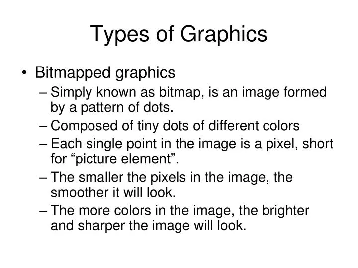 types of graphics