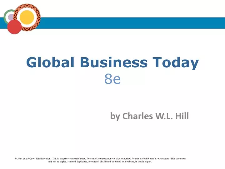 global business today 8e