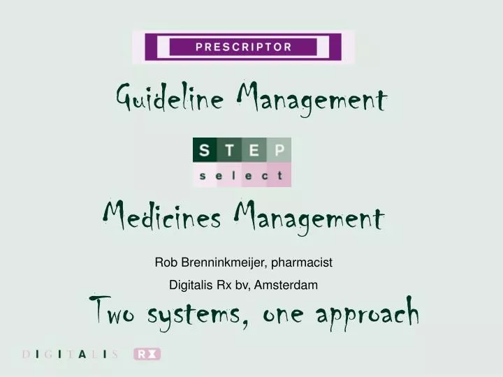 medicines management