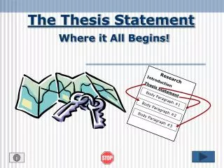 The Thesis Statement