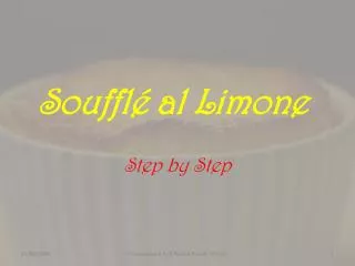 souffl al limone