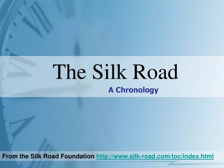 the silk road