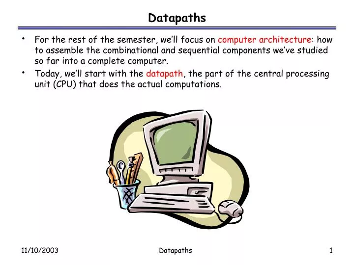 datapaths