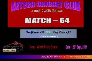 ARTECH CRICKET CLUB