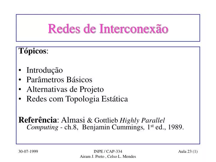 redes de interconex o