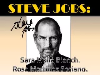 steve jobs