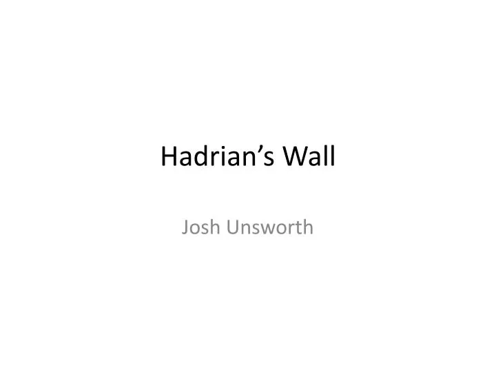 hadrian s wall