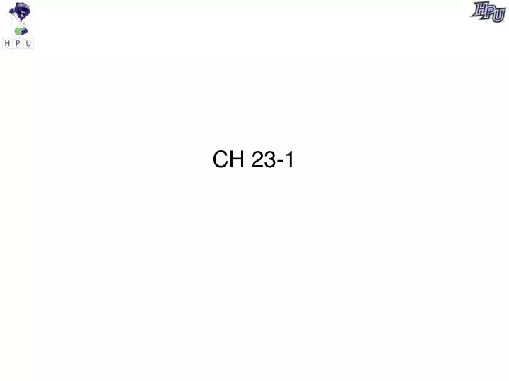 ch 23 1