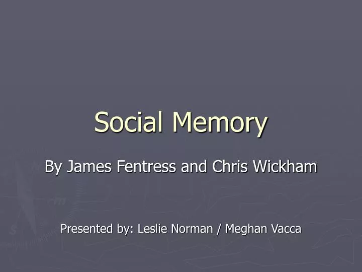 social memory