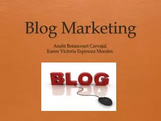 Blog Marketing