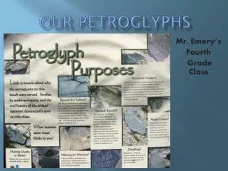 Our Petroglyphs