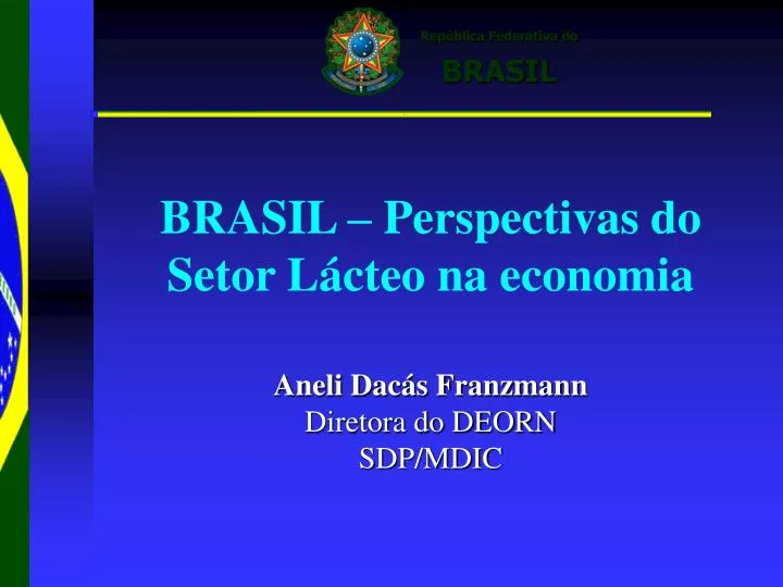 brasil perspectivas do setor l cteo na economia