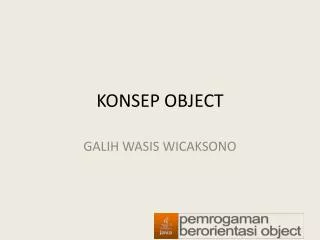 konsep object