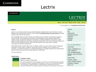 Lectrix