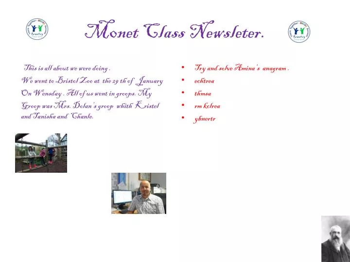 m0net class newsleter