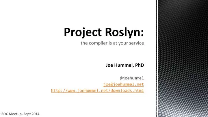 project roslyn