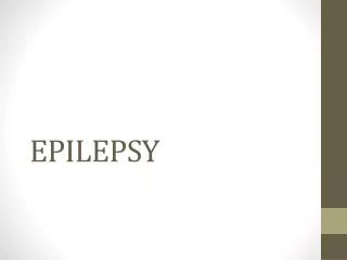 EPILEPSY