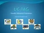UC TAG - slide 1