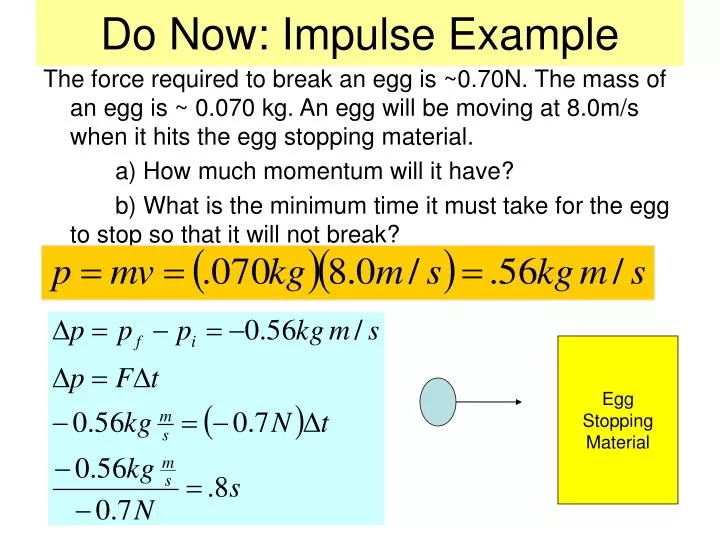 do now impulse example