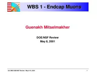 WBS 1 - Endcap Muons