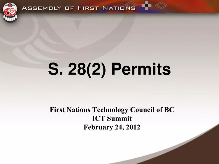 s 28 2 permits