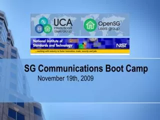 SG Communications Boot Camp