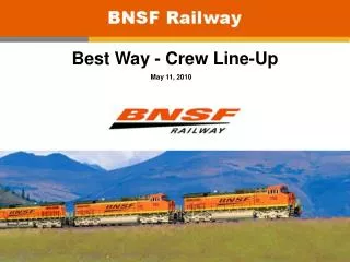 Best Way - Crew Line-Up