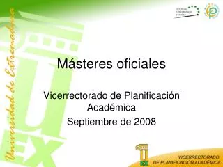 m steres oficiales
