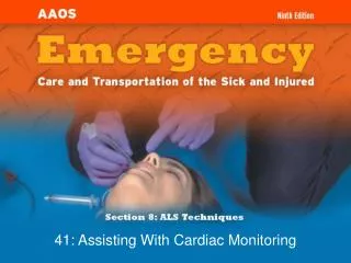 41: Assisting With Cardiac Monitoring