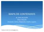 MAPA DE CONTENIDOS - slide 1