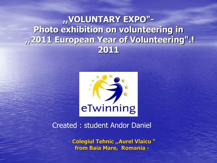 voluntary expo photo exhibition on volunteering in 2011 european year of volunteering 2011