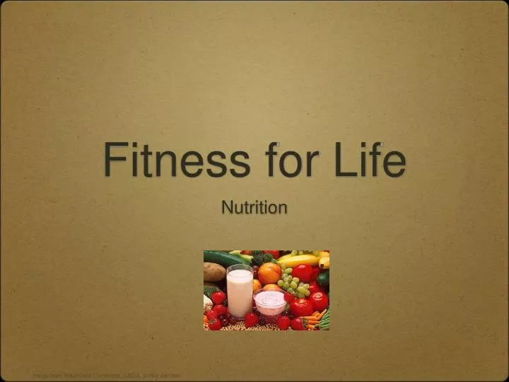 fitness for life