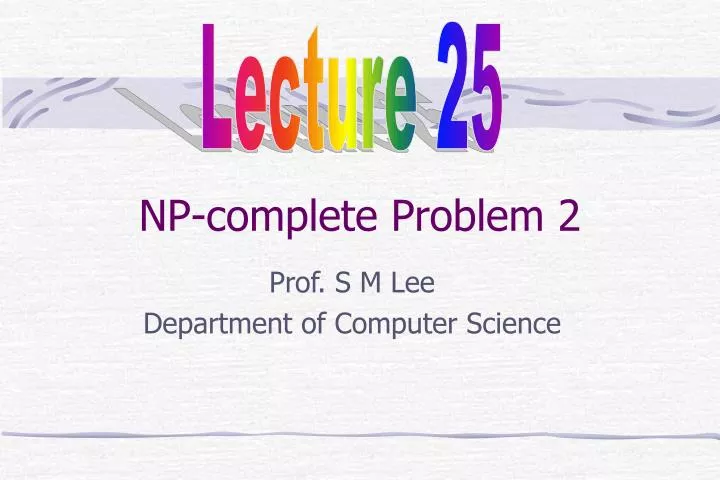 np complete problem 2