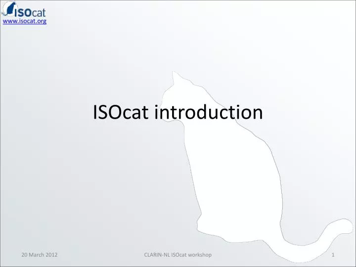 isocat introduction
