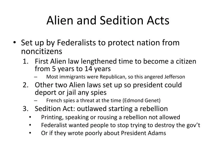alien and sedition acts