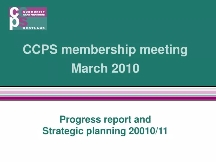 ccps membership meeting march 2010