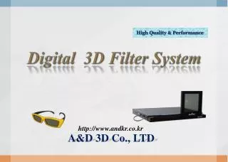 digital 3d filter system