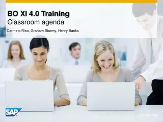 BO XI 4.0 Training Classroom agenda