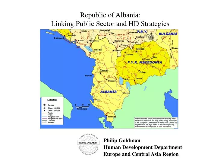 republic of albania linking public sector and hd strategies