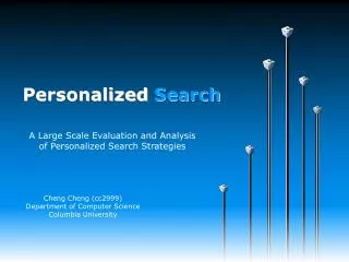 Personalized Search