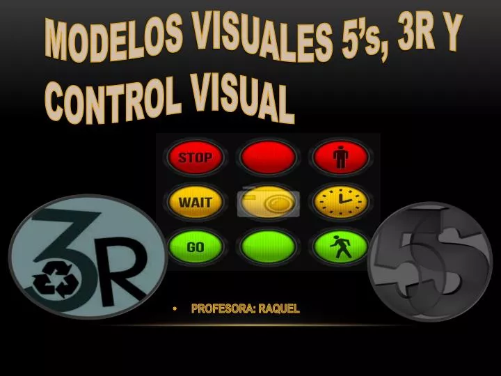 modelos visuales 5 s 3r y control visual