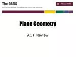 Plane Geometry - slide 1