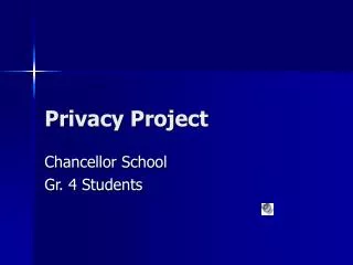 Privacy Project